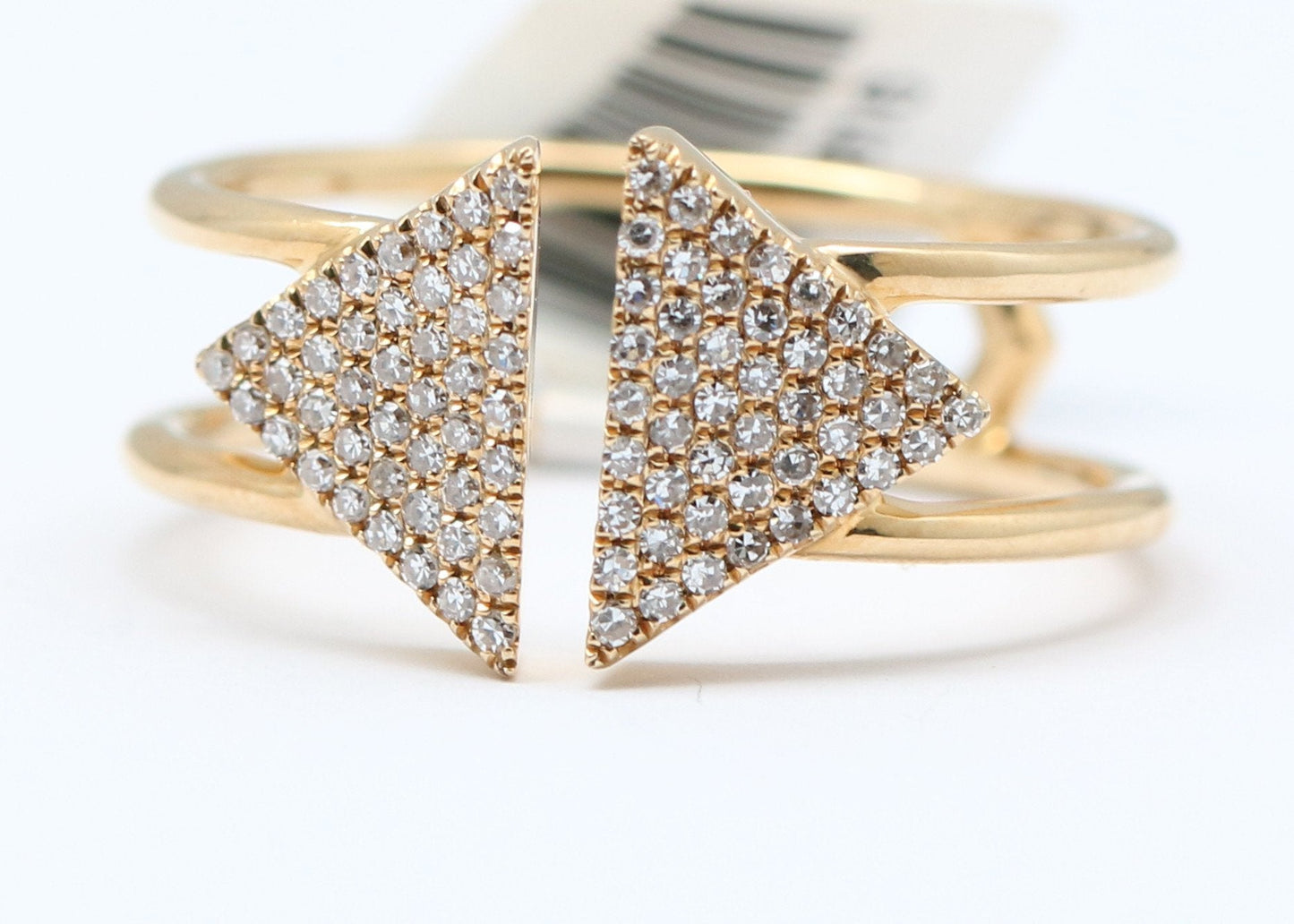 ANILLO FLECHAS DIAMANTES
