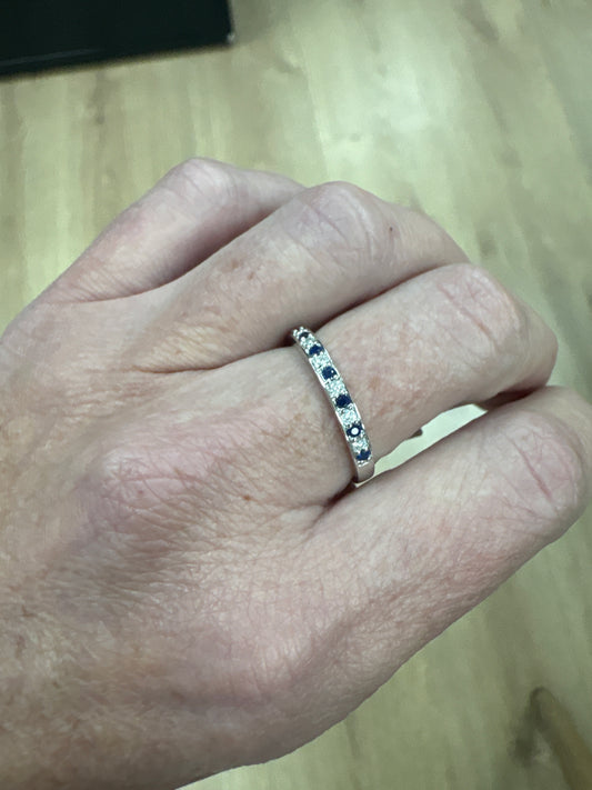 CHURUMBELA ZAFIRO Y DIAMANTES