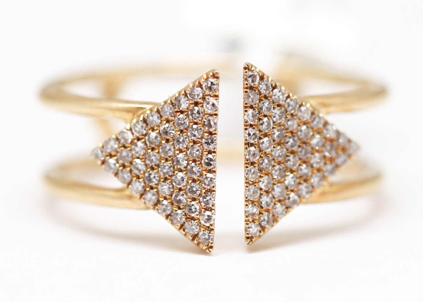 ANILLO FLECHAS DIAMANTES