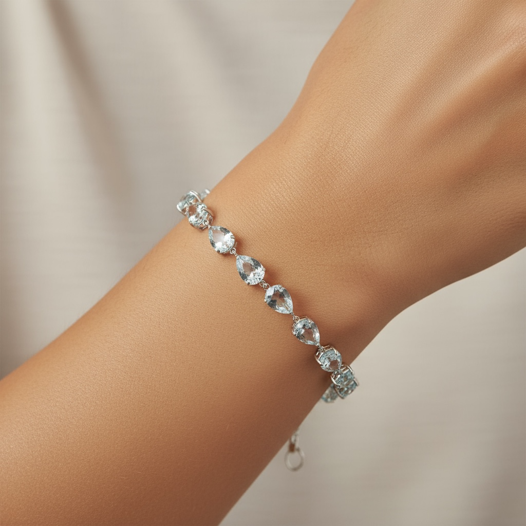 PULSERA AGUAMARINA 11.00 QTES