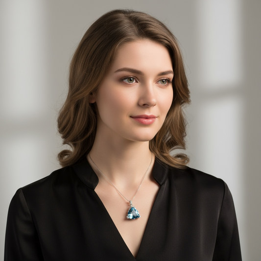 COLLAR TRIANGULO LONDON BLUE