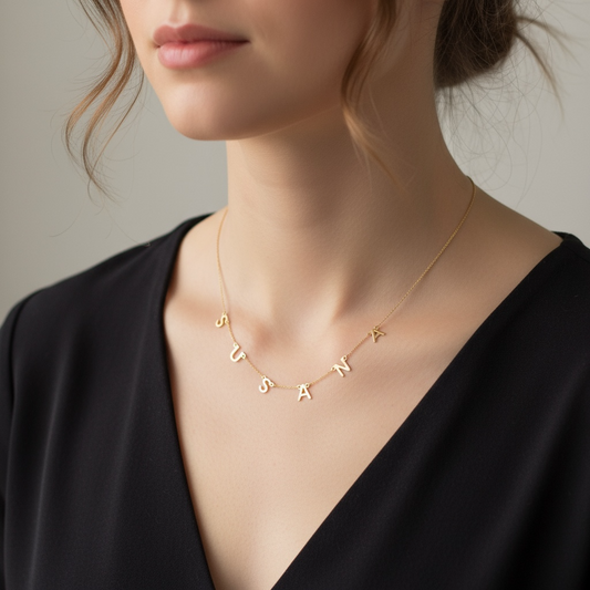 COLLAR INICIALES PERSONALIZADO