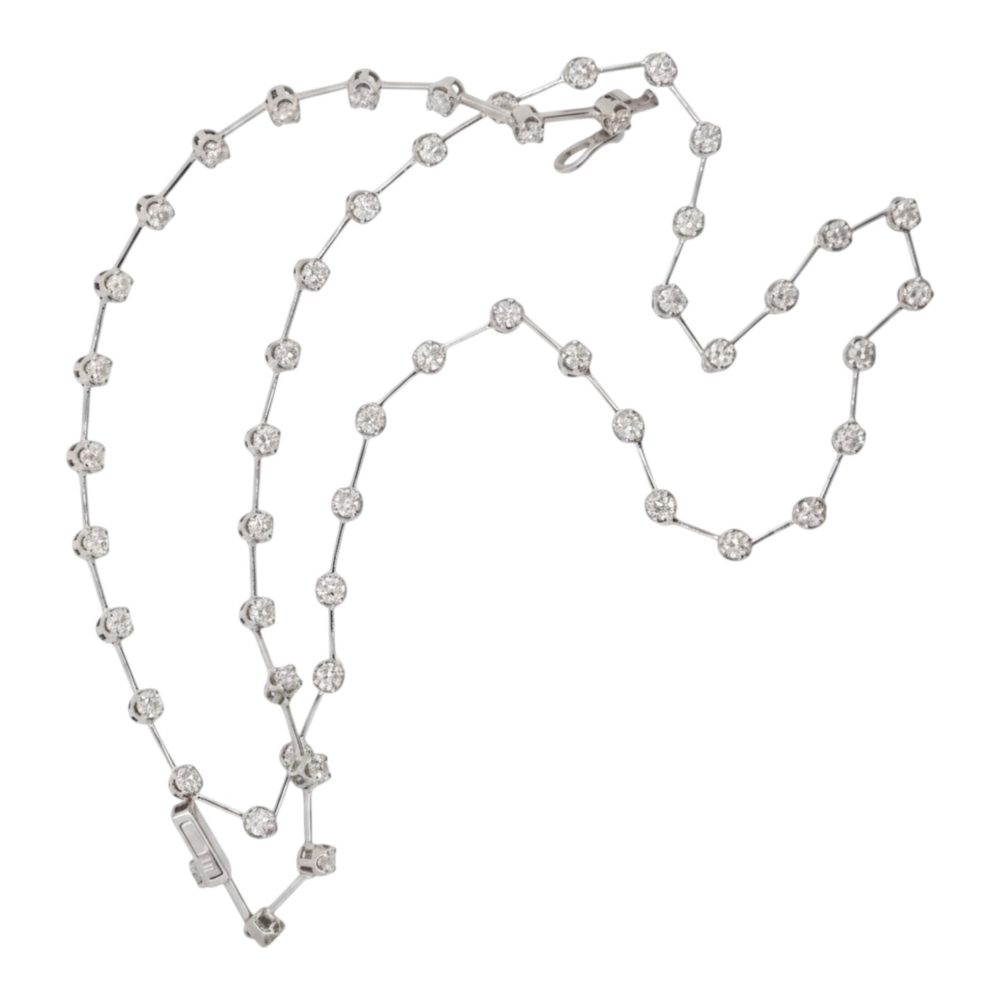 COLLAR BARRAS DIAMANTES