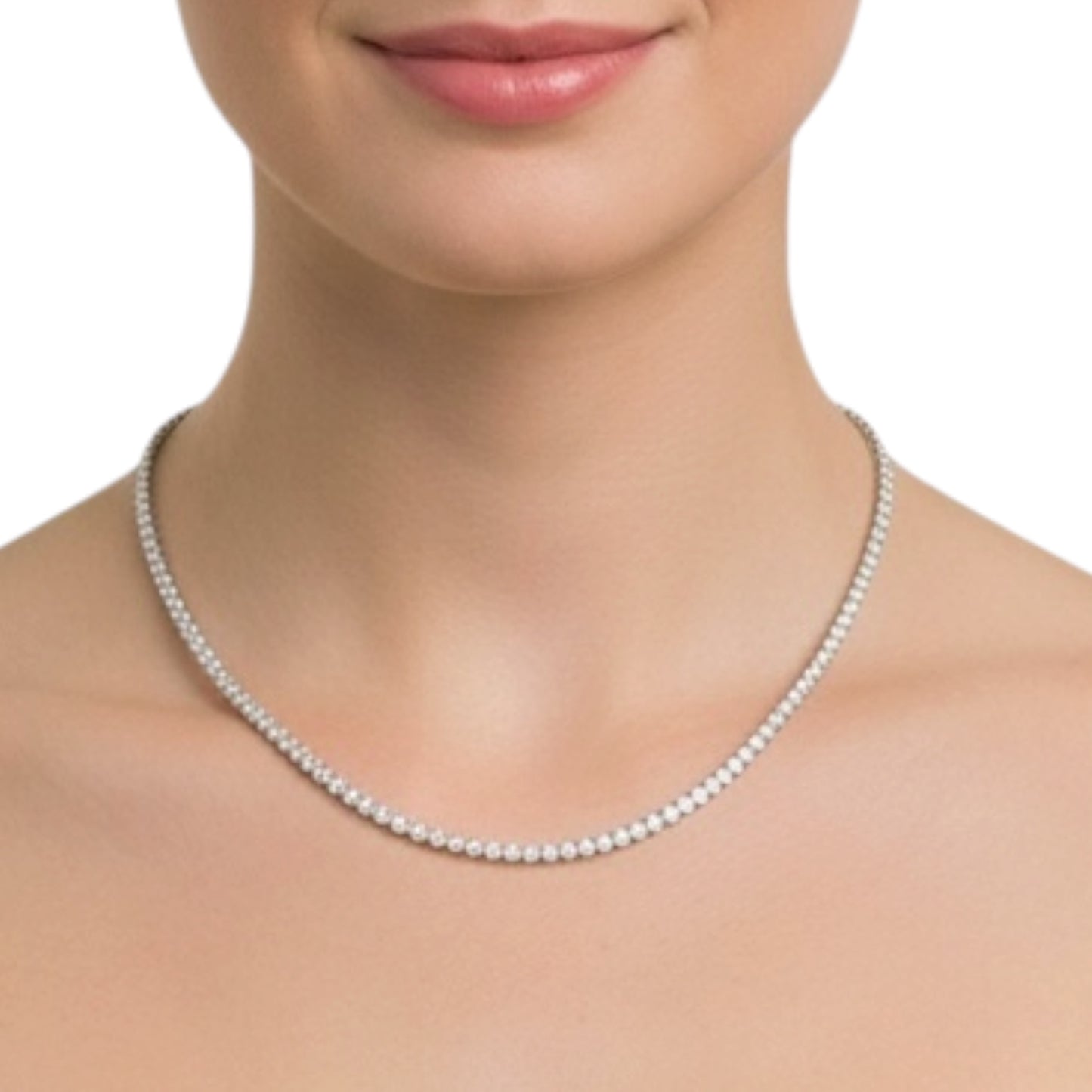 COLLAR TENNIS 3.50 CT DIAMANTES