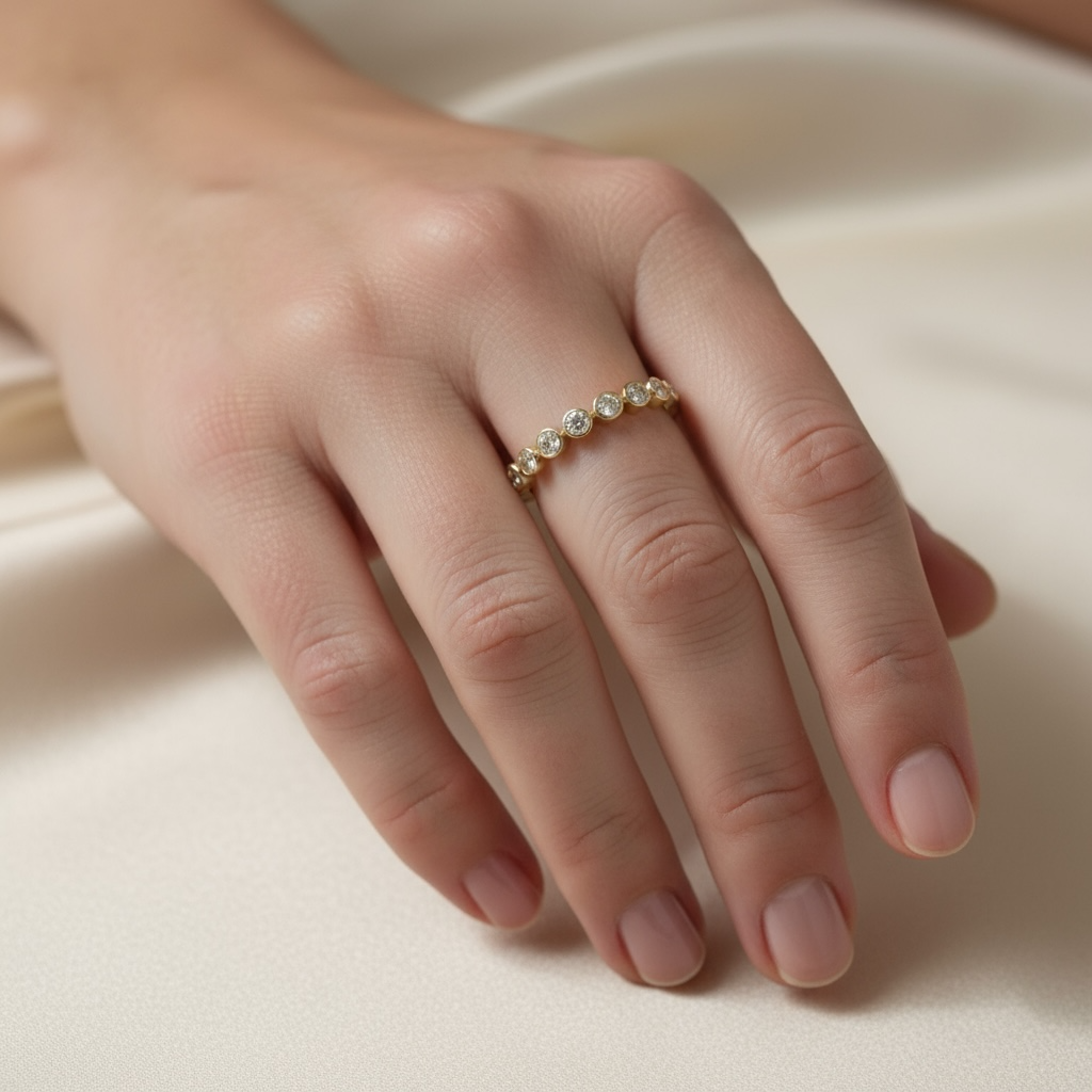 ANILLO BISEL DIAMANTES