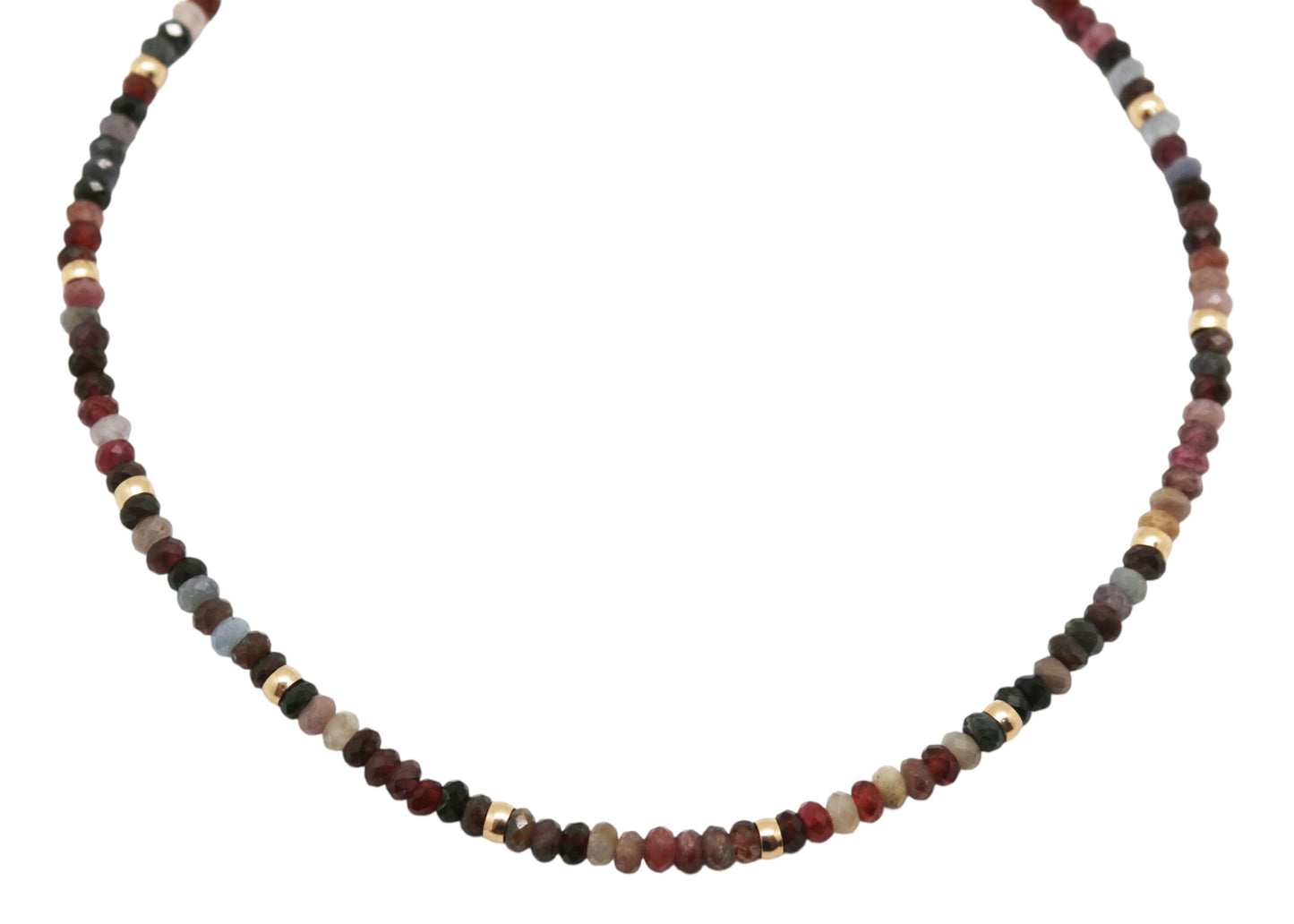 COLLAR BIRTHSTONE LABRADORITA