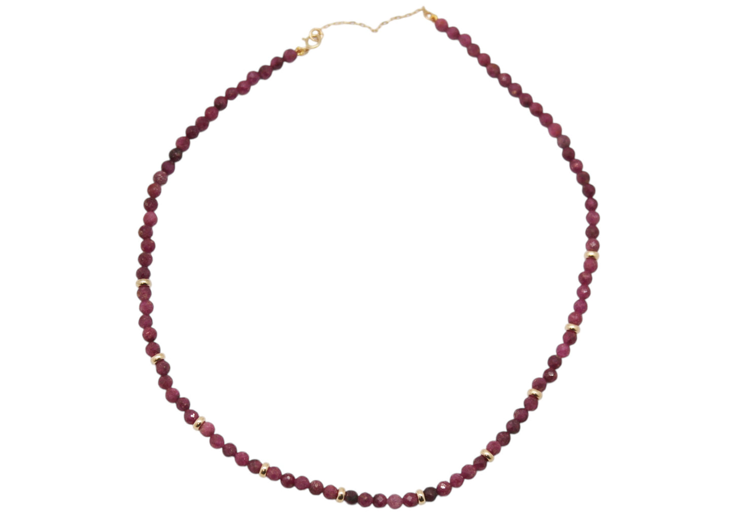 COLLAR BIRTHSTONE RUBI - JULIO