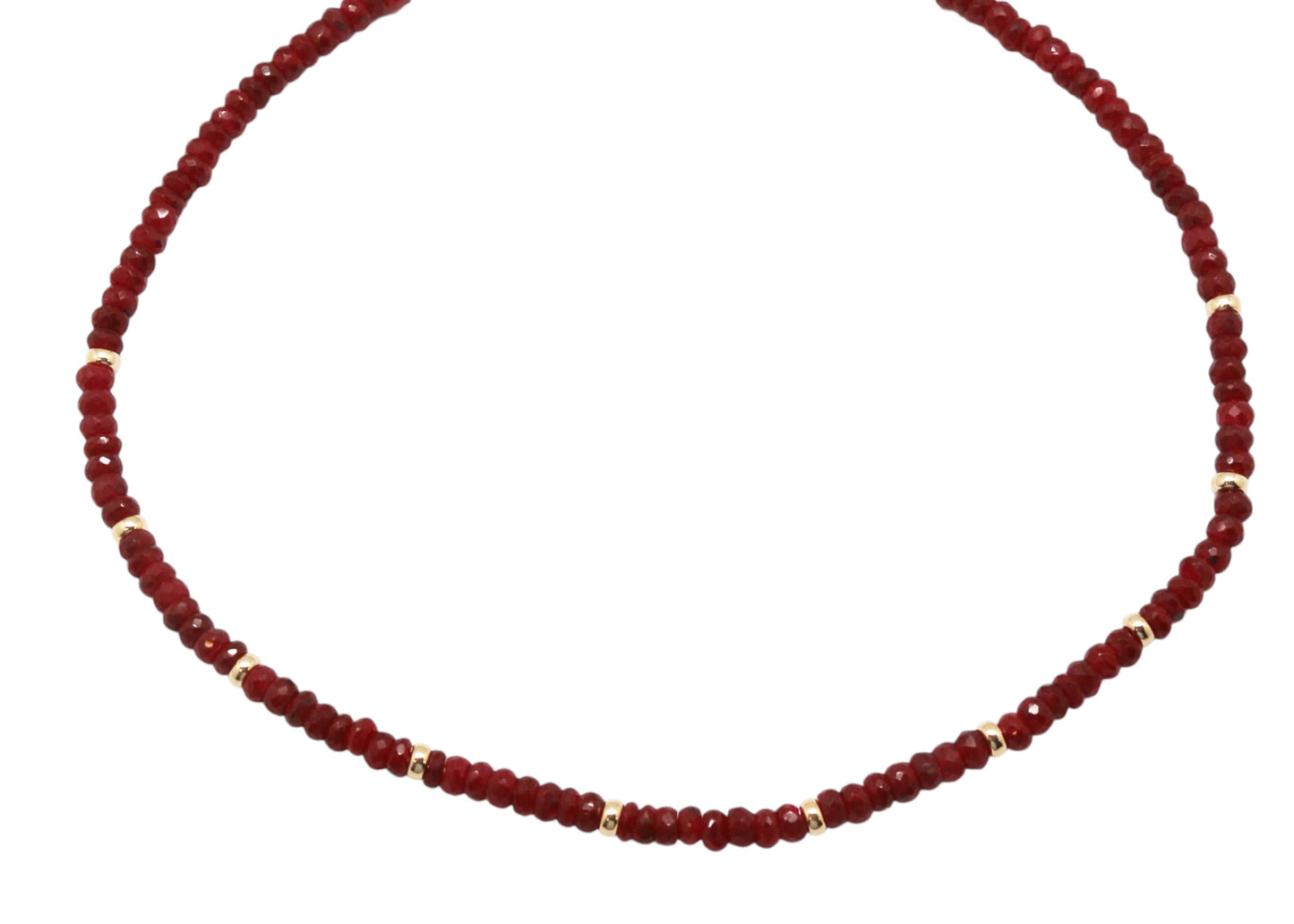 COLLAR BIRTHSTONE RUBI - JULIO