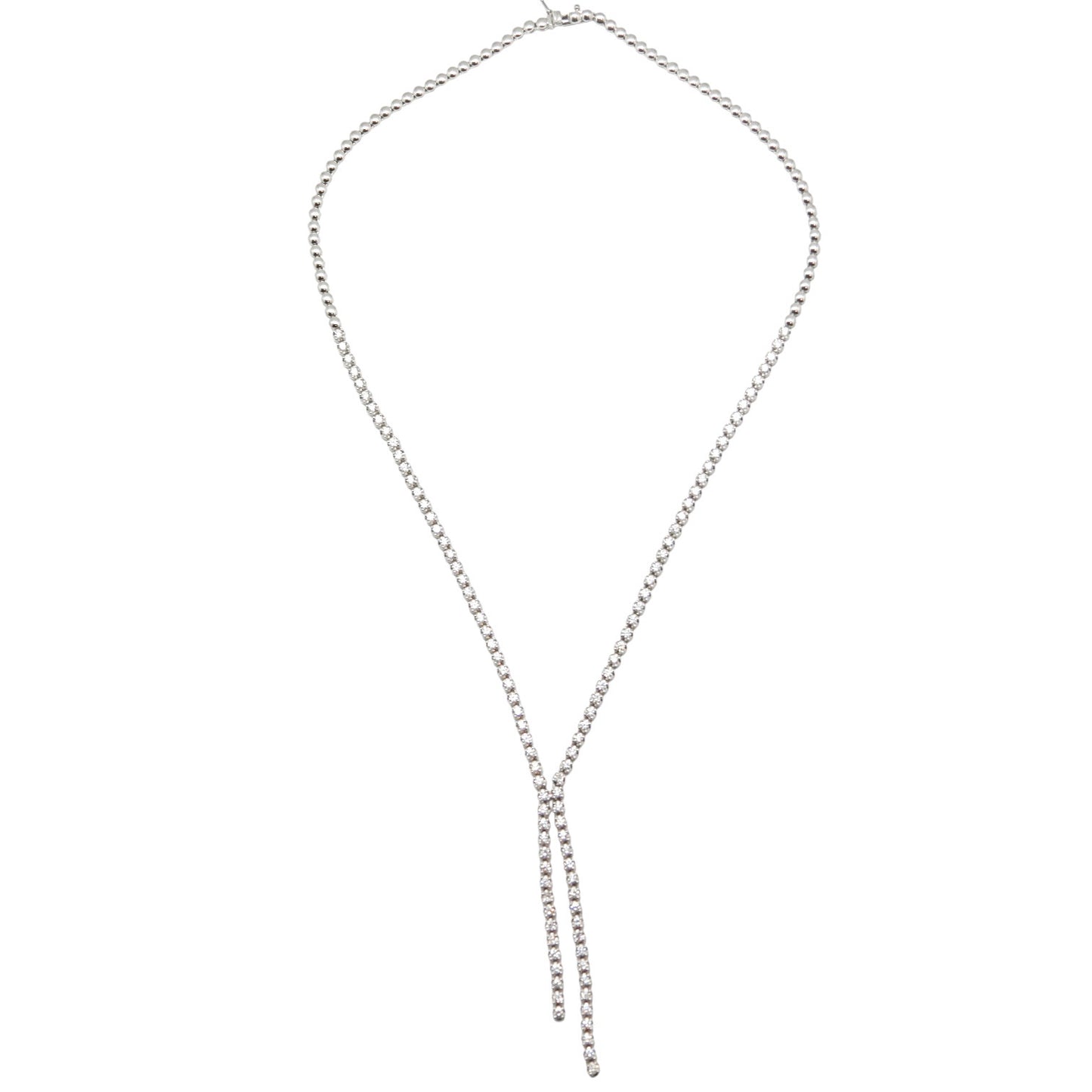 COLLAR CASCADA DIAMANTES