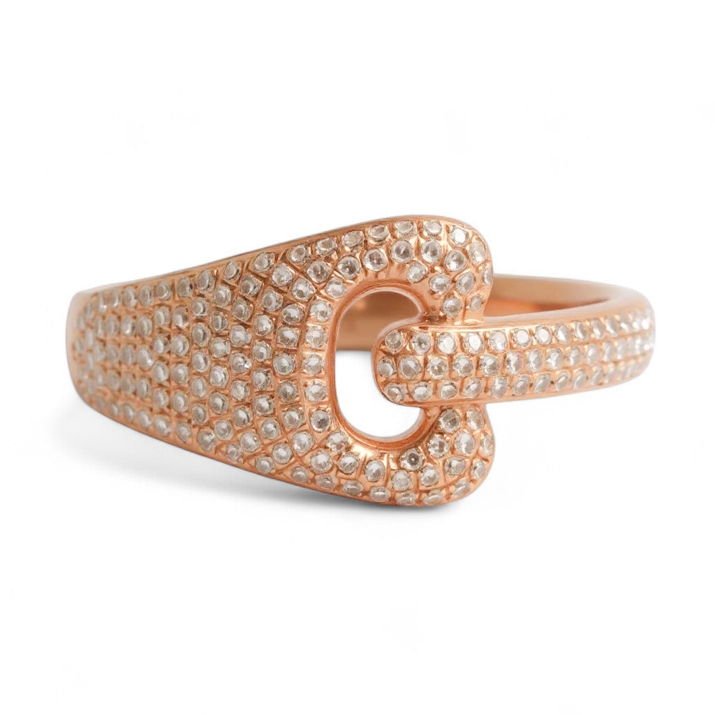 ANILLO UNIDO DIAMANTES