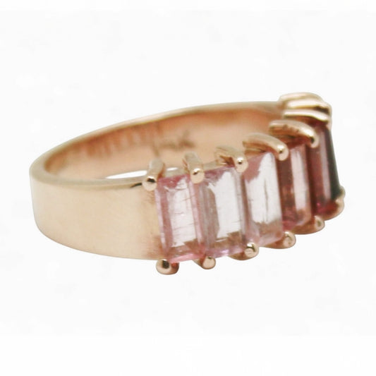 ANILLO TURMALINA ROSA
