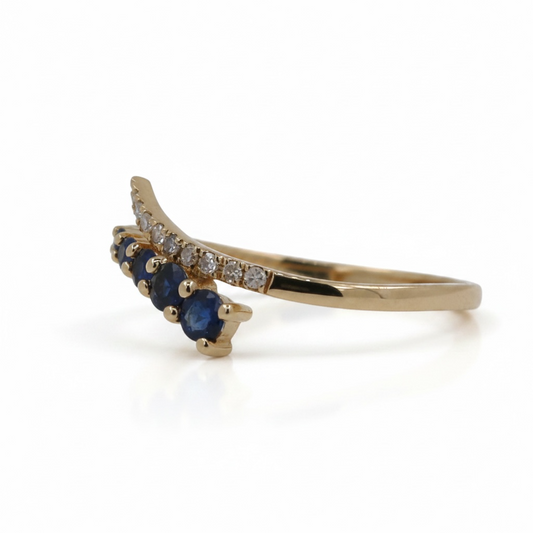 ANILLO ZAFIRO ABIERTO