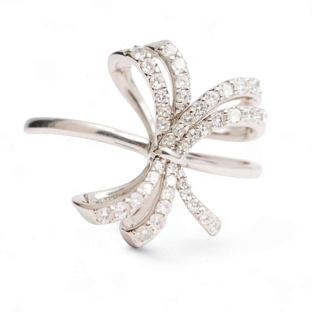 ANILLO MOÑO DIAMANTES