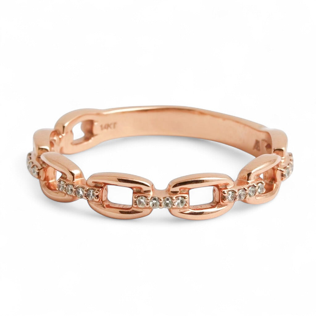 ANILLO LINKS DIAMANTES