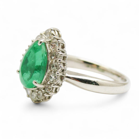 ANILLO ESMERALDA GOTA