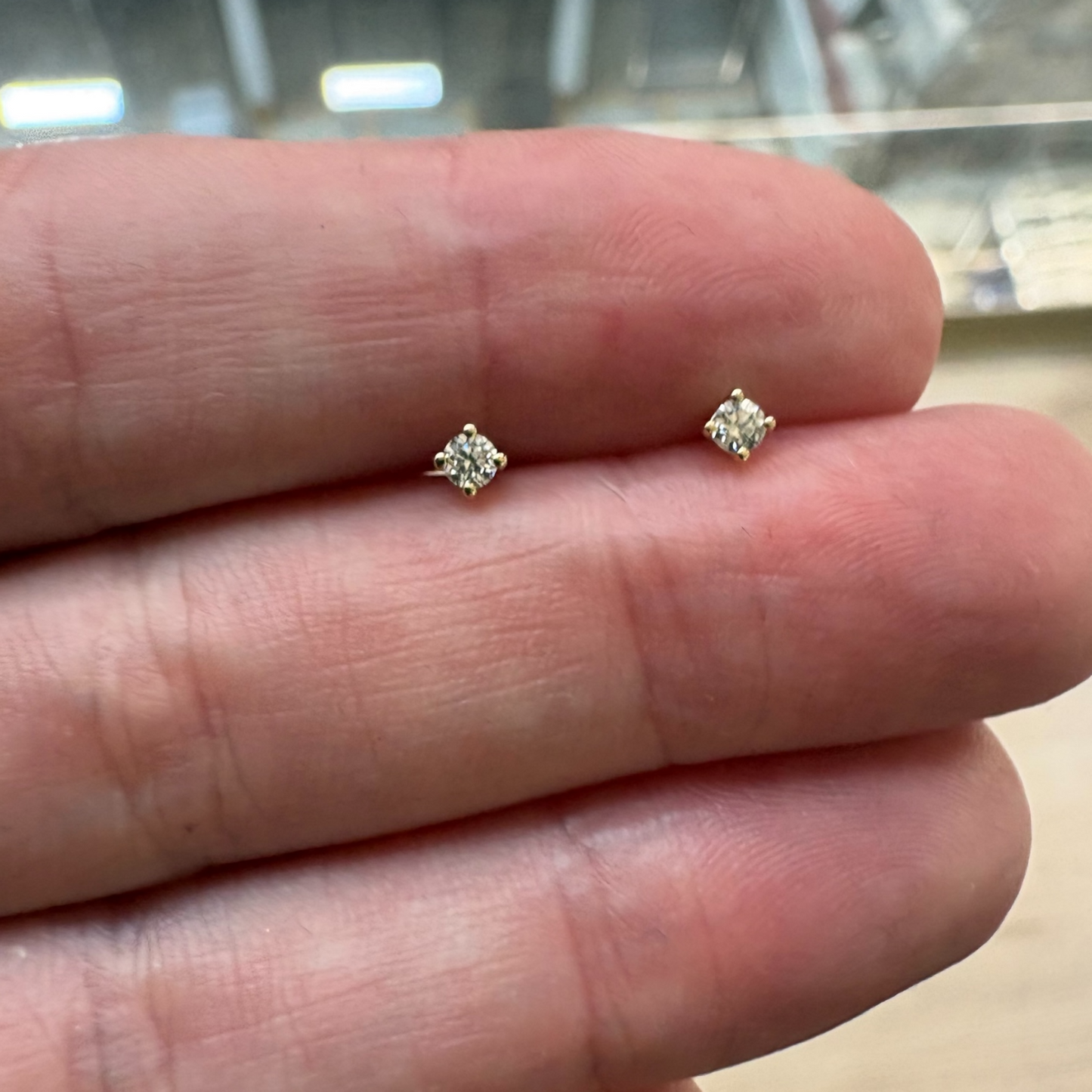 BROQUELES PRINCESS .10 CT