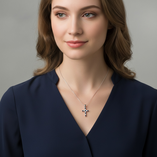 CRUZ ORO BLANCO ZAFIRO