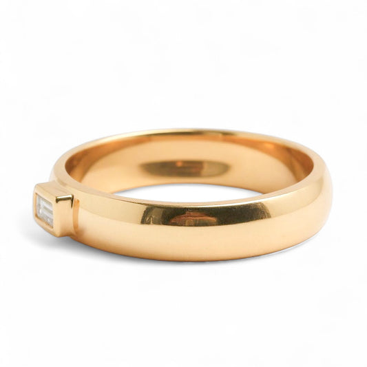 ANILLO DIAMANTE ORO AMARILLO