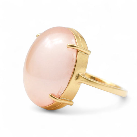 ANILLO CUARZO ROSA