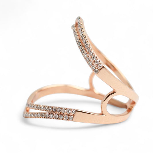 ANILLO ABIERTO DIAMANTES