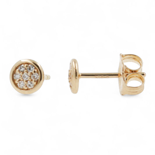 ARETES BISEL DIAMANTES