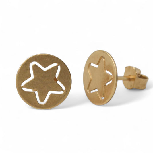 ARETES CIRCULO ESTRELLA