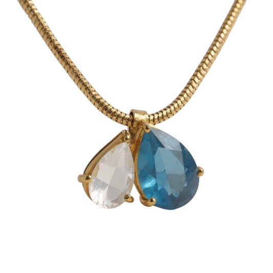 COLLAR TU Y YO TOPACIO