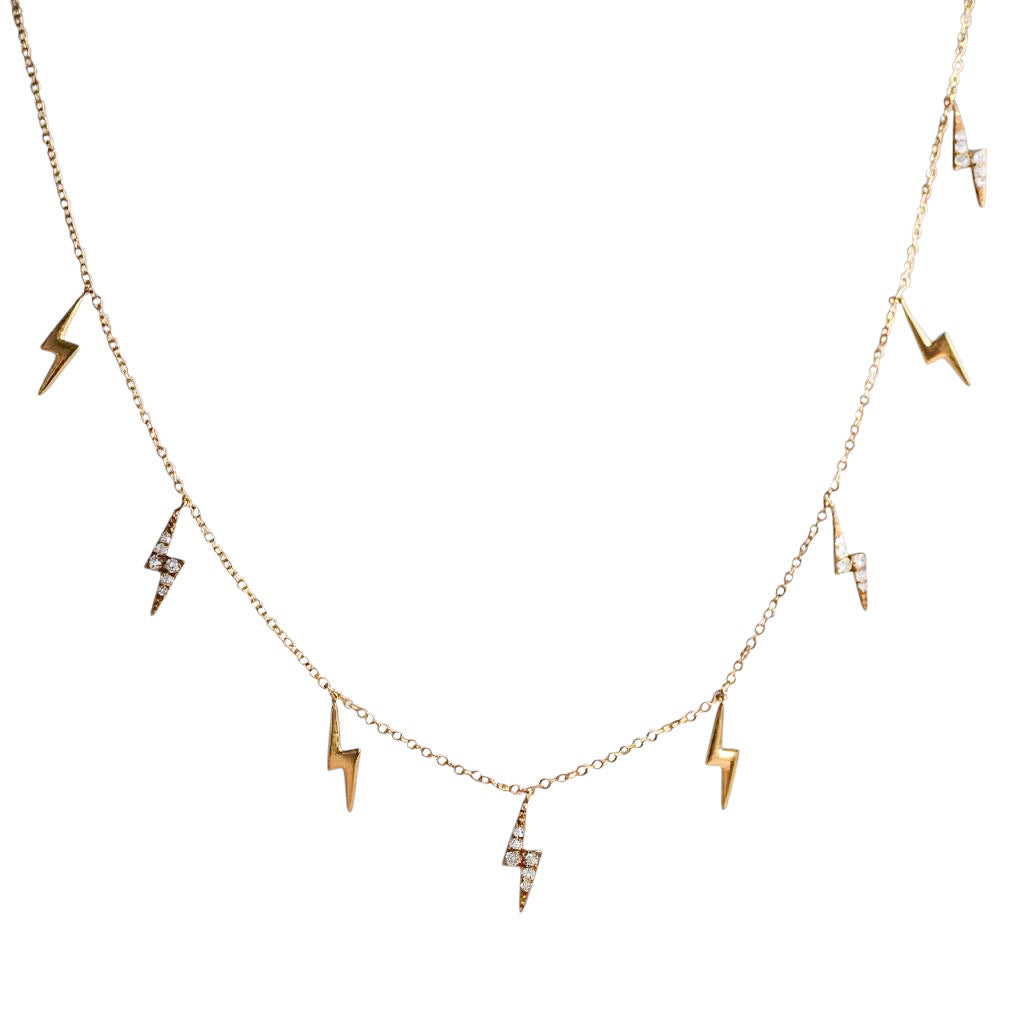 COLLAR RAYOS DIAMANTES