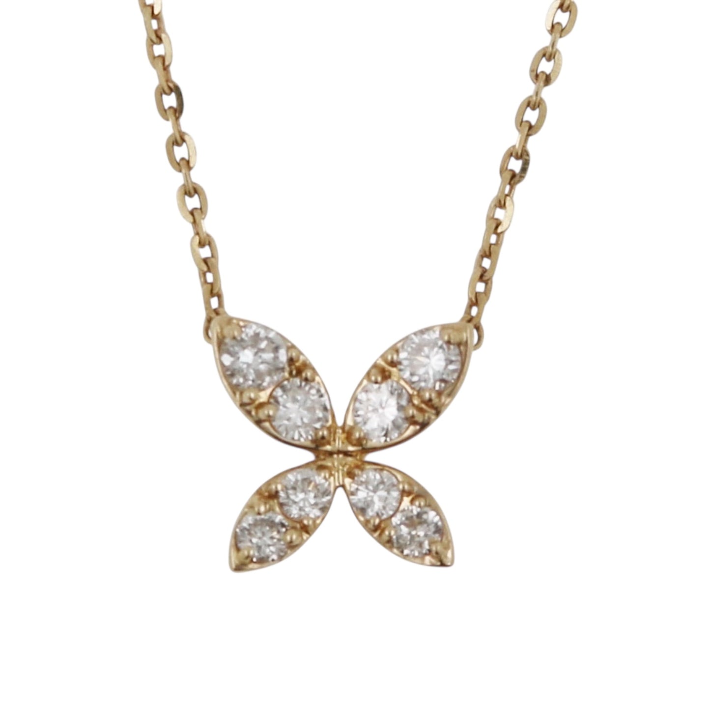 COLLAR MARIPOSA DIAMANTES