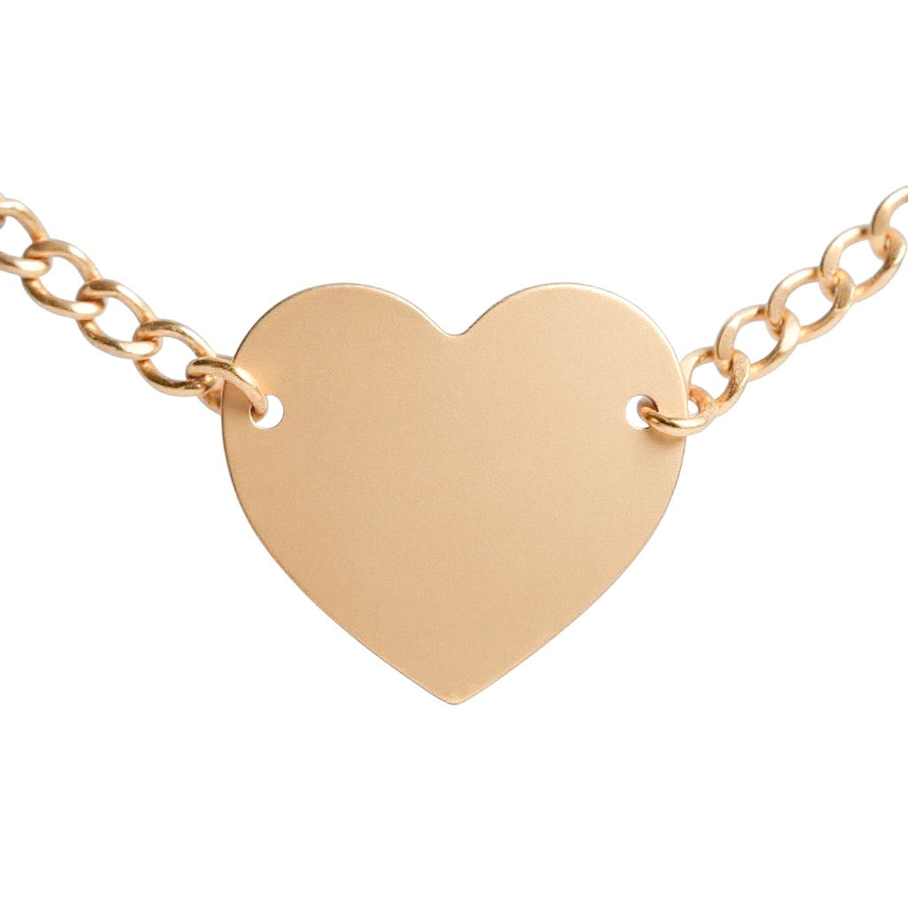 COLLAR CORAZON ORO