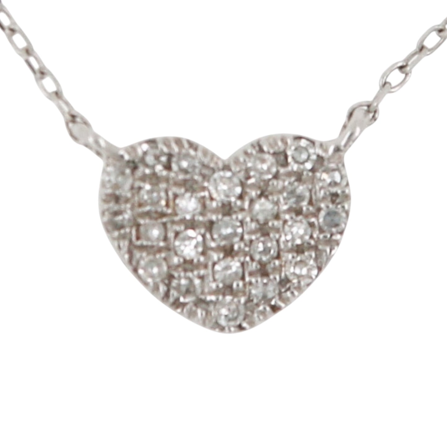 COLLAR CORAZON DIAMANTES
