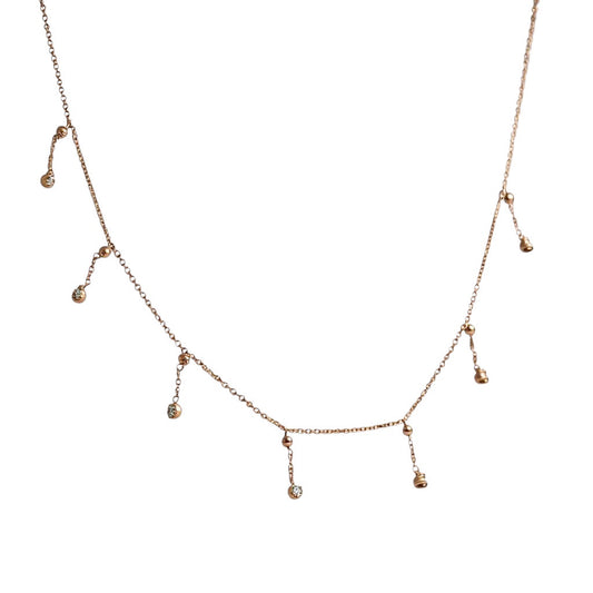 COLLAR COLGANTES DIAMANTES