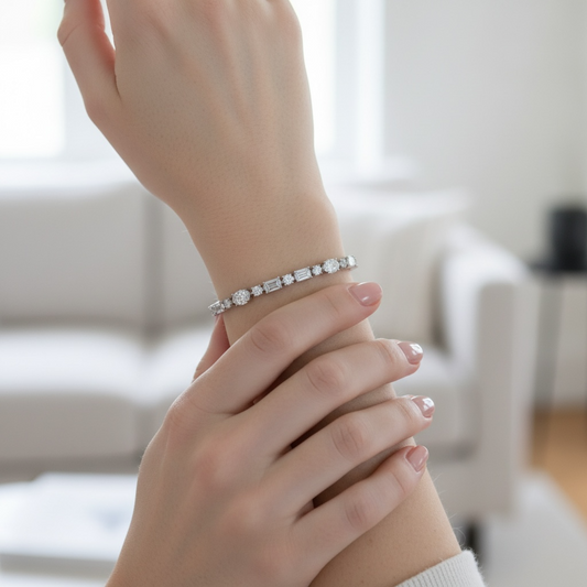 PULSERA MULTISHAPE LAB GROWN