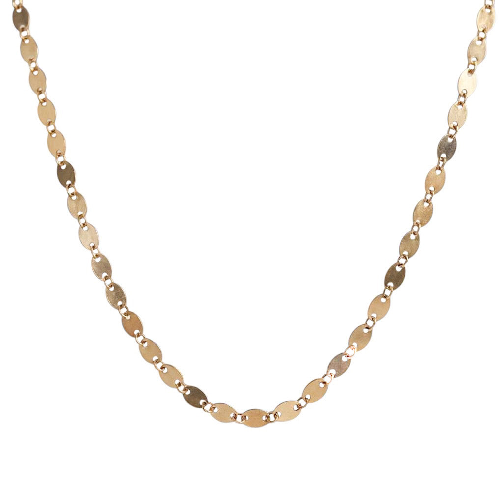 COLLAR - CHOKER OVALES ORO