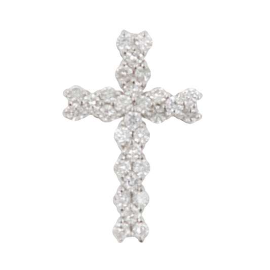 CRUZ ORO BLANCO DIAMANTES