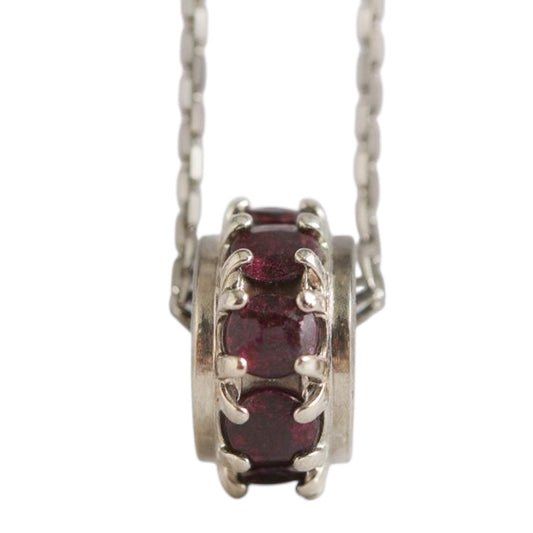 DIJE REDONDEL GRANATE