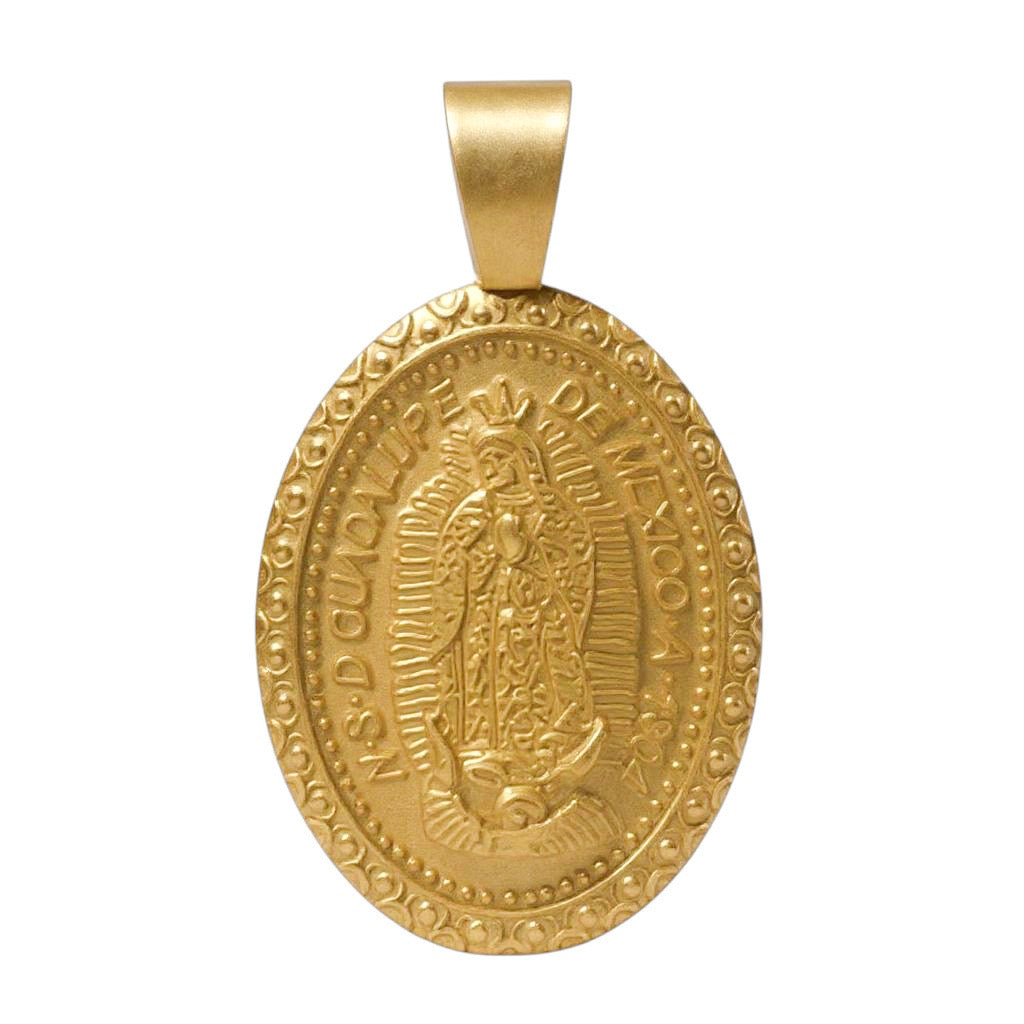 MEDALLA GUADALUPANA ORO