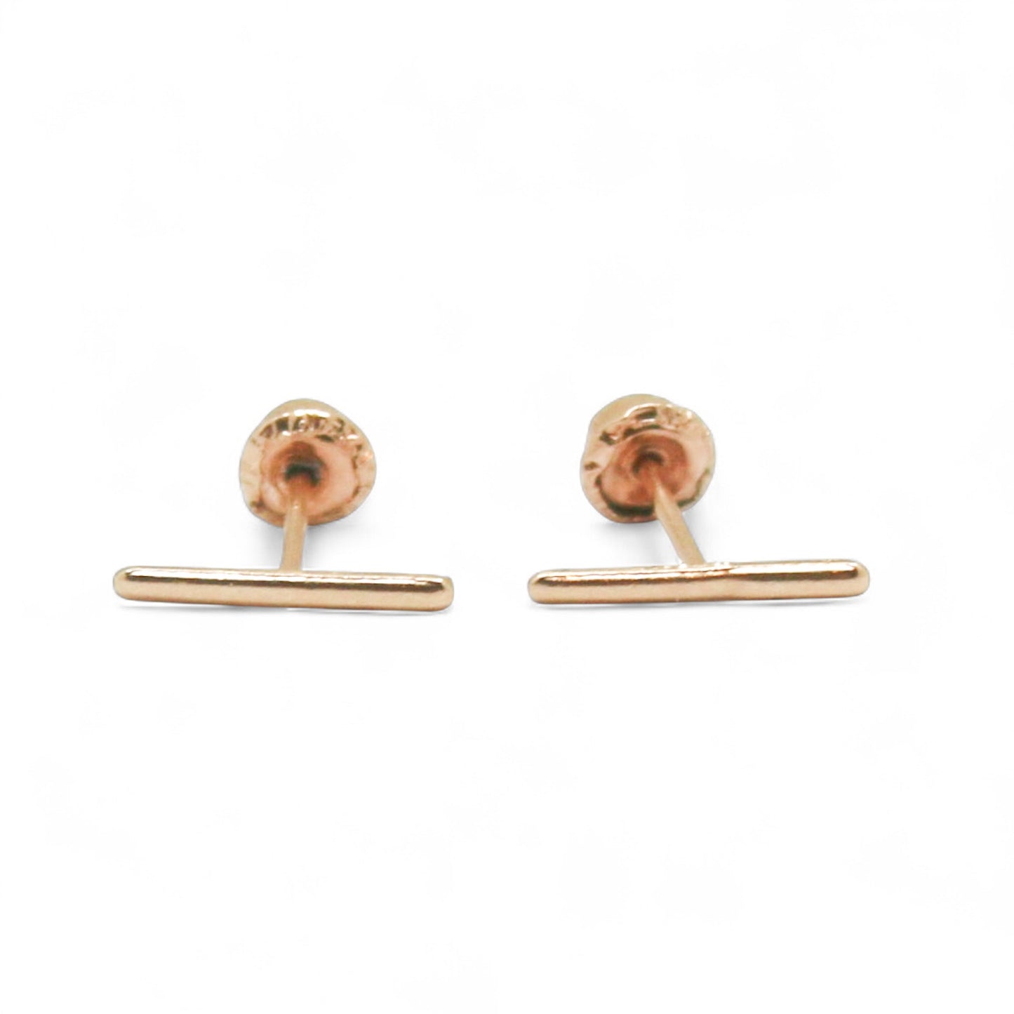 ARETES NIÑAS BARRA ORO