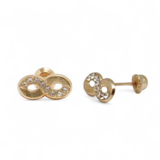 ARETES NIÑAS INFINITO