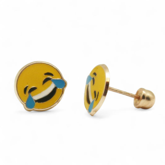 ARETES NIÑAS ESMALTE EMOJI