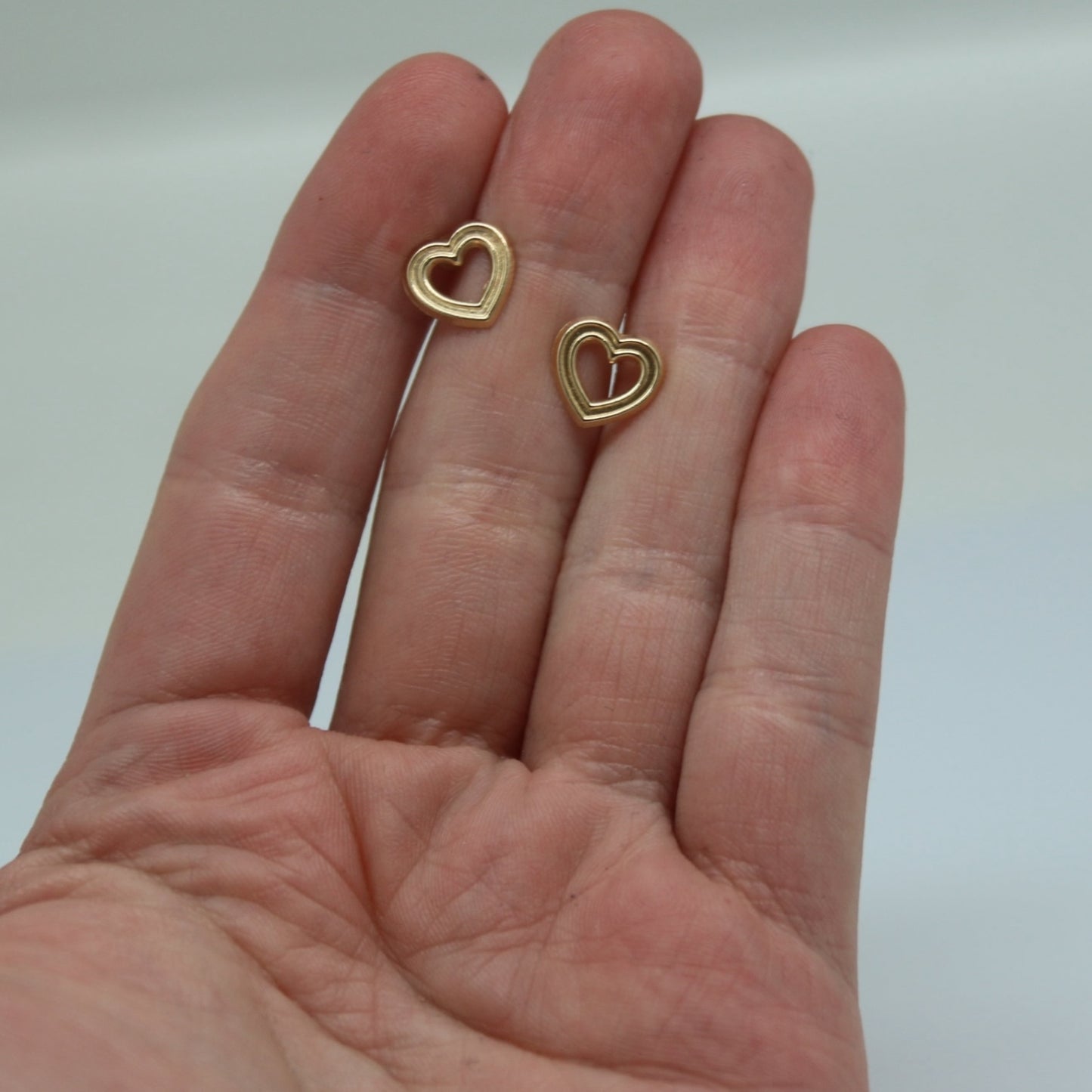 ARETES NIÑAS CORAZON
