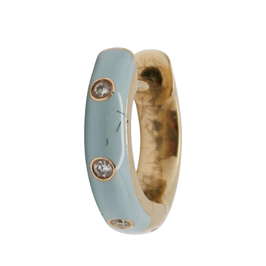PIERCING ARRACADA ESMALTE DIAMANTES