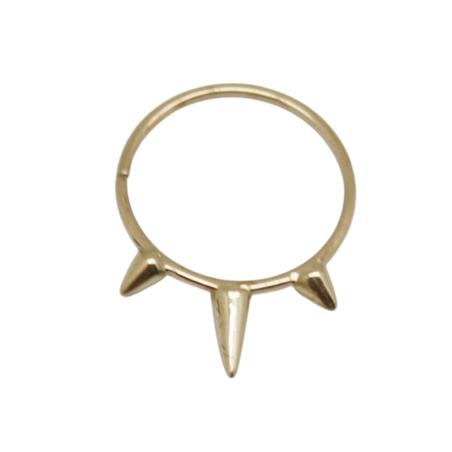PIERCING ARRACADA PICOS ORO