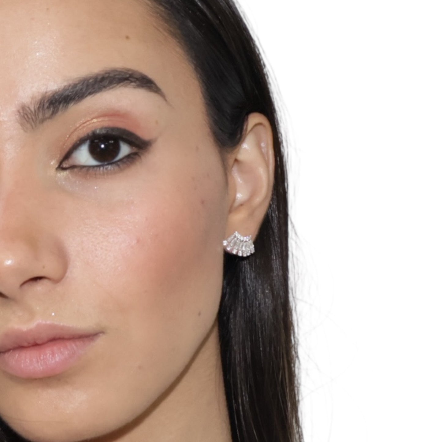 ARETES GARRA DIAMANTES