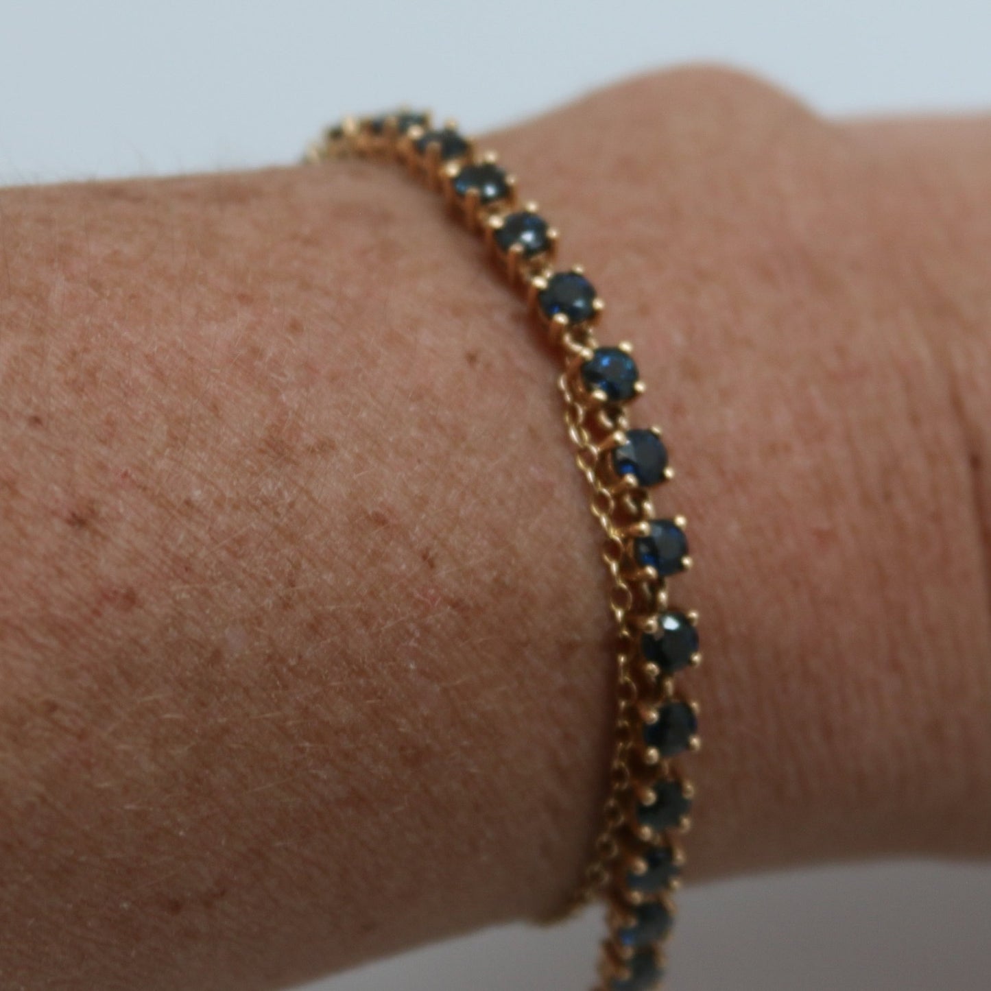 PULSERA TENNIS ZAFIRO