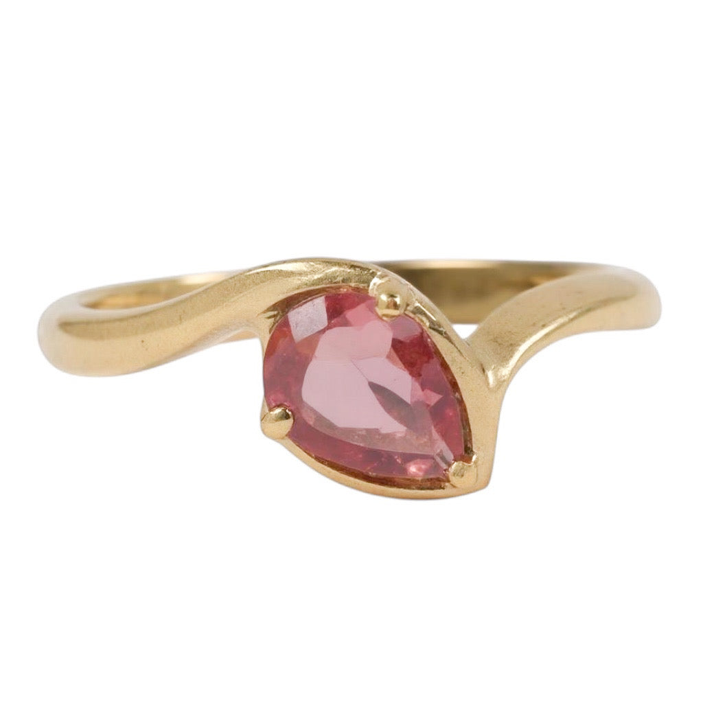 ANILLO PINKY TURMALINA ROSA