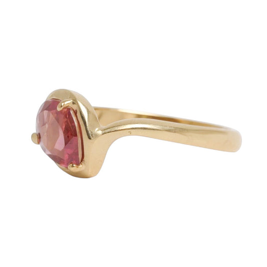 ANILLO PINKY TURMALINA ROSA