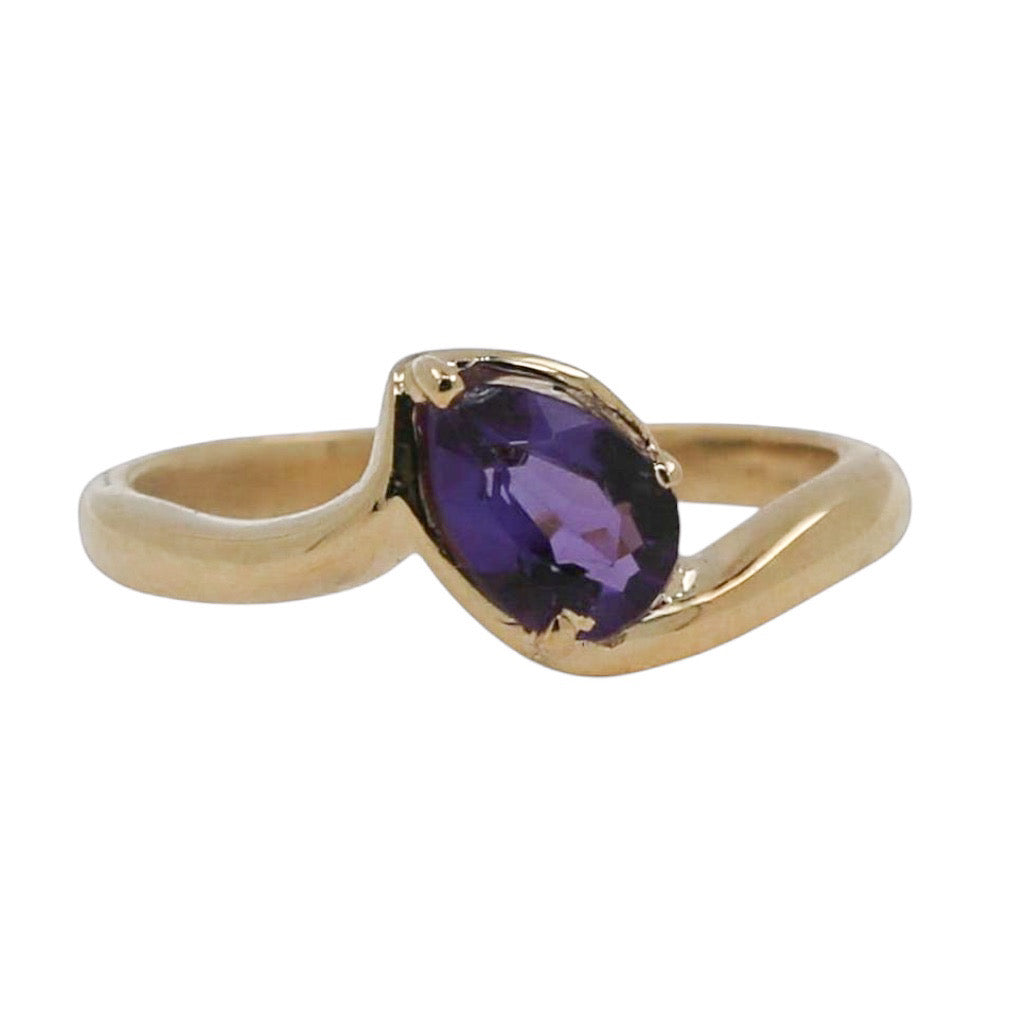 ANILLO PINKY AMATISTA