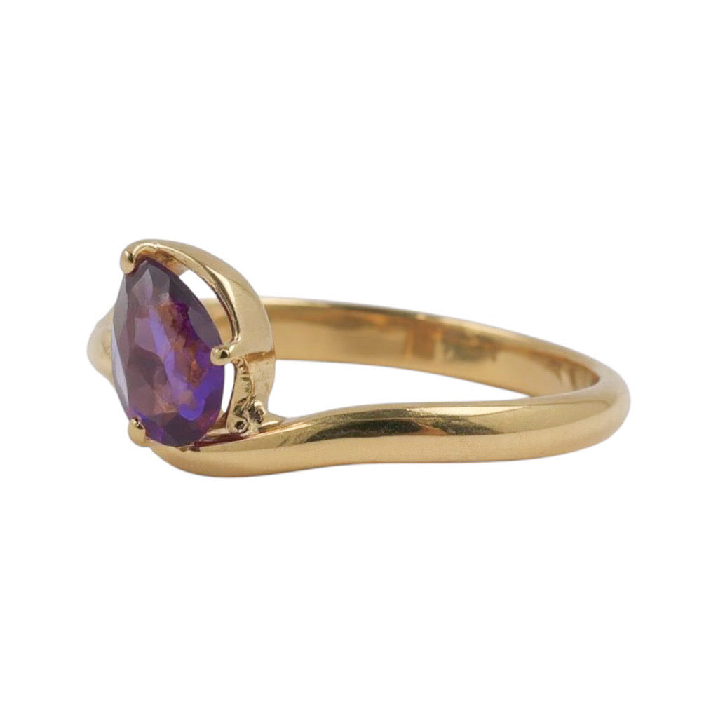 ANILLO PINKY AMATISTA