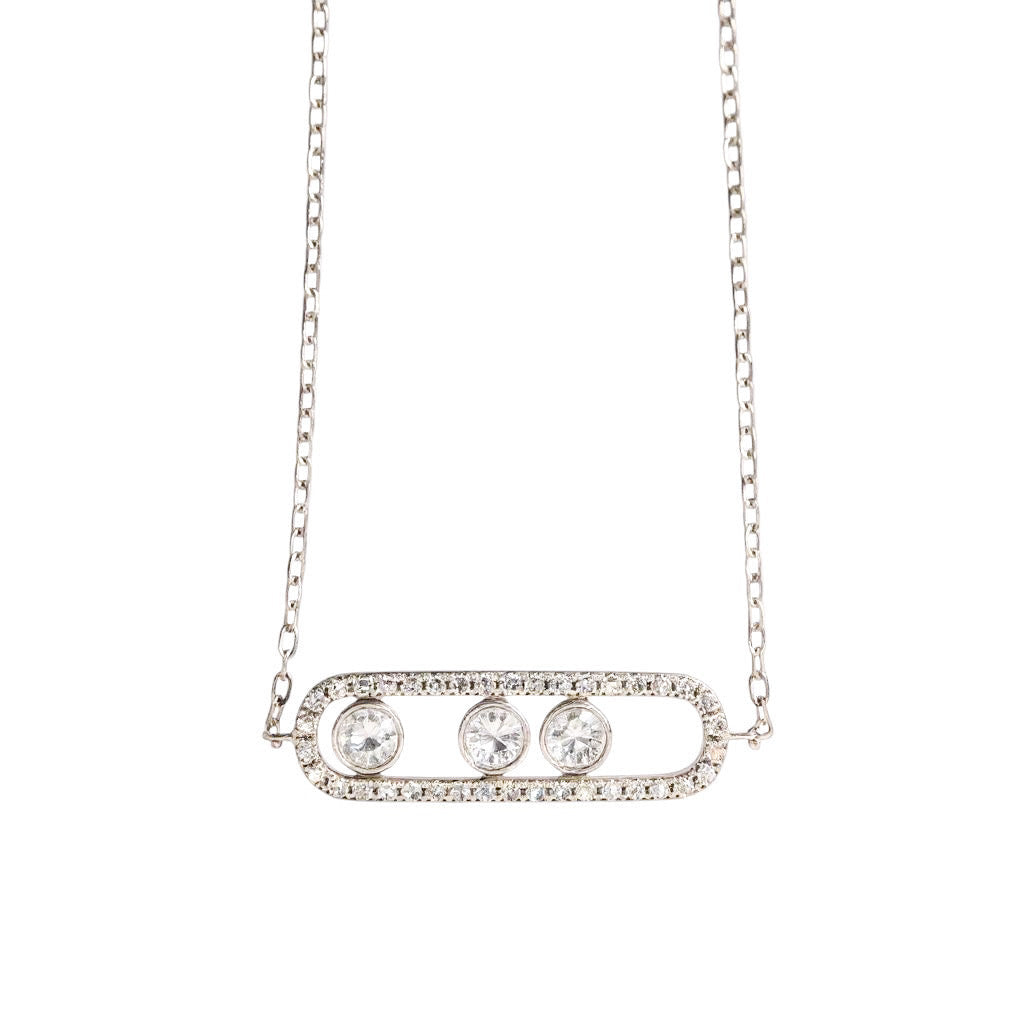 PULSERA ORO BLANCO
